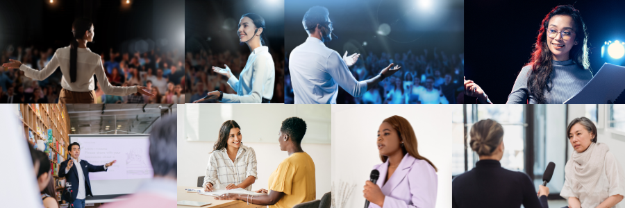 speaking individual people